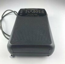 【77】1円～ Panasonic パナソニック FM/AMコンパクトラジオ RF-580 ラジオ 通電のみ確認 現状品_画像4