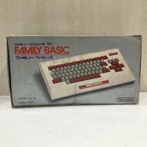 【76】1円～ 任天堂 Nintendo FAMILY BASIC ファミリー ベーシック HVC-BS ソフト HVC-007 コンピュータ 動作未確認 ジャンク品_画像1