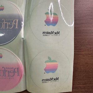 【Apple Computer】旧虹色リンゴシール レインボーステッカー Performa おまとめ 希少 収集家放出品 99の画像4