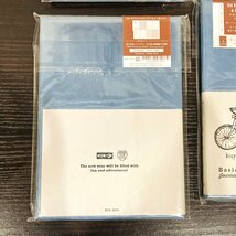 【77】 1円～ 8冊まとめ 未開封品 2024年 手帳 9月始まり B6 週間ブロック 見開き ブルー系 ダイアリー スケジュール帳_画像5