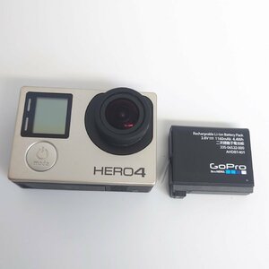 【86】Go Pro HERO4 アクションカメラ ウェアラブルカメラ ゴープロ 動作未確認品 エレコム 64GB SD有