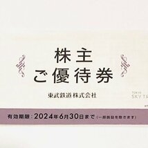 東武鉄道 株主ご優待券 冊子のみ TOBU