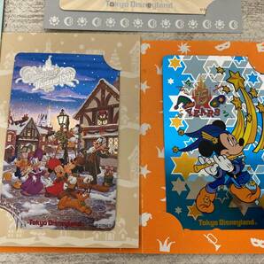 aネコポス ディズニー テレホンカード 50度数 15枚セット 未使用 東京ディズニーランド クリスマス の画像6