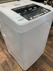 送料無料S83006 Hisense 全自動洗濯機 HW-E5502 5.5kg 美品　ハイセンス