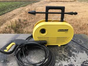 難あり動作品 K-375 KARCHER ケルヒャー K JTK 25 50/60Hz 家庭用高圧洗浄機