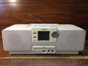 Aラ1073　Victor　Clavia　CDポータブルシステム　RD-M1-W　ジャンク品