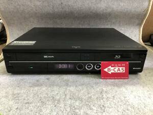 B-CAS付属 K-695 SHARP/シャープ AQUOS VHS一体型ブルーレイレコーダー BD-HDV22 ビデオデッキ