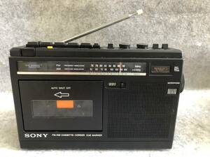 【現状品】 K-750 SONY/ソニー CF-1160 AM/FM受信確認 ラジオ ラジカセ