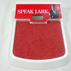 ■103：未使用 SPEAK LARK 時計付 コインマット 箱付■の画像2