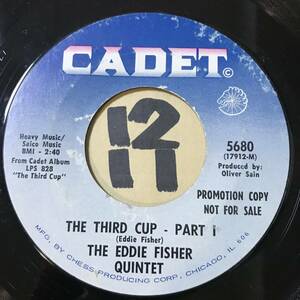 試聴 THE EDDIE FISHER QUINTET THE THIRD CUP PT1 NM / PT2 EX+ Rob Swift's I'm Leaving /Phoniks's Day at the Parkネタ 1969年