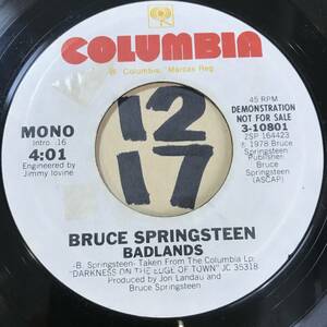 新品同様 BRUCE SPRINGSTEE BADLANDS 