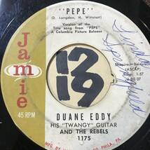 試聴 1961 ロッキング・ギター45 DUANE EDDY AND THE REBELS PEPE 両面VG(+) SOUNDS VG++_画像1