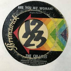 試聴 THE CHI-LITES ARE YOU MY WOMAN? 両面VG(+) JAY Z x ビヨンセ元ネタ 