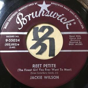 1957年プロ初録音/全米62位全英6位 JACKIE WILSON REET PETITE 両面NM モータウンの立ち上げ資金を掴むヒットに