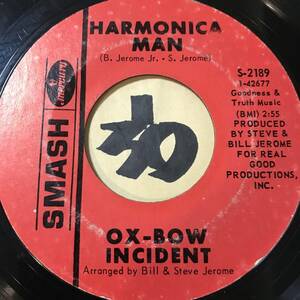 試聴 68年ブルックリン・ガレージ・ロック OX-BOW INCIDENT HARMONICA MAN 両面EX 