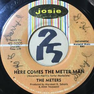 試聴 間奏ドラムブレイク THE METERS HERE COMES THE METERS / CISSY STRUT 両面VG++