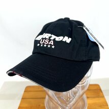 ★BURTON バートン HB-007 キャップ（ブラック）★送料無料★_画像1