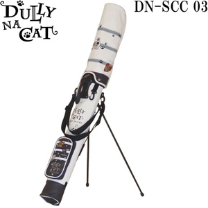 ★DULLY NA CAT ダリーナキャット DN-SCC 03 スタンド クラブケース (ホワイト)★フード&背面フック付/セルフスタンド★