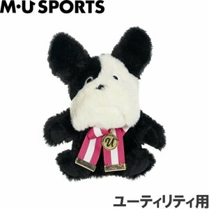 ★M・U SPORTS　MUスポーツ 703H6550 UT用ヘッドカバー BLK（ブラック）★送料無料★