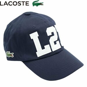 *LACOSTE Lacoste L27 хлопок колпак /tsu il колпак L1177( темно-синий )* бесплатная доставка *