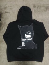 Supreme Catwoman Hooded Sweatshirt Hoodie Black Mサイズ シュプリーム キャットウーマン フーディー パーカー ブラック_画像1