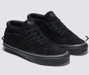 VANS x NEIGHBORHOOD SK8-MID DX BLACK US9 27cm バンズ ネイバーフッド スケート ミッド ブラック