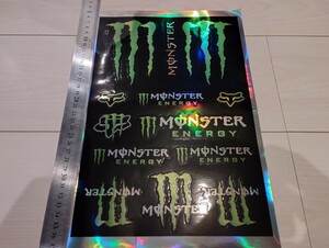 モンスターエナジーステッカー　レインボー　バイクステッカー　カーステッカー MONSTER　ENERGY　車　レーシングステッカー　モトクロス