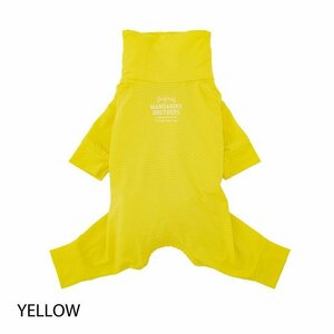 [XL size ] MANDARINE BROTHERS man da Lynn Brothers Insect shield s gold tight suit new color yellow rompers dog clothes 2023 new work 