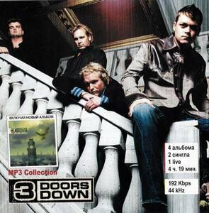 【MP3-CD】 3 Doors Down 3 ドアーズ・ダウン 7アルバム 67曲収録