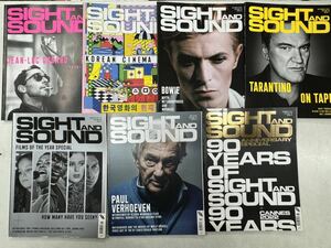 a0203-1.洋書 洋雑誌 SIGHT AND SOUND まとめ magazine 音楽 music 映画 FILM MOVIE 趣味 インテリア interior ディスプレイ display