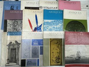 a0207-6.洋書 洋雑誌 ANTIQUES まとめ magazine lifestyle 生活 趣味 インテリア interior ディスプレイ display antique レトロ