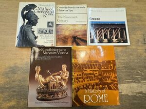 a0211-17.洋書 a HISTORY of Rome 他 ローマ 海外 歴史 文化 関連 アンティーク antique クラシック classics インテリア interior 小物 