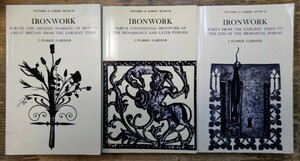s0208-17.IRONWORK Vol.1~3/鉄工品/中世/文化/歴史/ルネサンス/芸術/美術/アート/