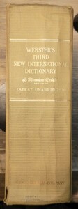 s0208-30.WEBSTER'S THIRD NEW INTERNATIONAL DICTIONARY/we booster / English dictionary / dictionary / learning English / linguistics / foreign book 