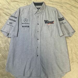 f1 チーム支給品 ピットシャツ 2002年 マクラーレンメルセデス