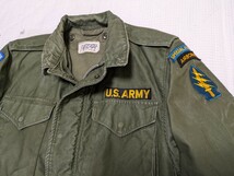 【希少 美品】 米軍 実物 1964 US ARMY M51 フィールド ジャケット Medium Short M-S ビンテージ アメリカ 陸軍 パッチ M43 M65 _画像6