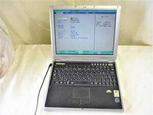 【部品取り】 NEC Lavie M LM300/1 PC-LM3001D Celeron M 800MHz　メモリ/64MB　 HDD/30GB　AC付（テスト用） 動作一部確認 ジャンク品