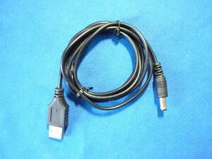 USB 電源/充電ケーブル USB⇔丸端子/外径約5.4mm　USB⇔DC 変換 電源供給ケーブル　通電確認済み 