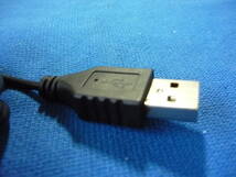 USB 電源/充電ケーブル USB⇔丸端子/外径約5.4mm　USB⇔DC 変換 電源供給ケーブル　通電確認済み _画像5