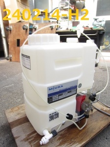 薬剤注入装置/ボイラ周辺機/CHEMICAL FEEDR/CPI-10L/200V（220V）/ミウラ/中古品/★　商品番号240214-H2