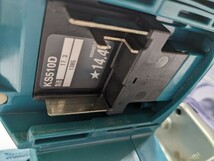  makita マキタ KS510D 125㎜充電式防じんマルノコ 本体 バッテリー2個 動作品_画像7