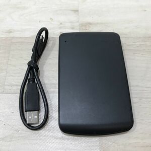 送料185円 BUFFALO ポータブルHDD 500GB HD-PV500U2-BK[C1167]