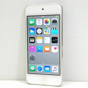 送料185円 現状品 iPod touch 第5世代 32GB ホワイト&シルバー MD720J/A [M7750]