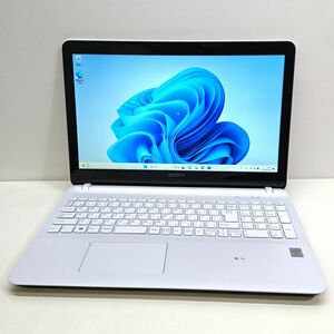 SONY 15.5インチ VAIO Fit 15E Win11/Pentium Dual-Core 3556U [M7748]