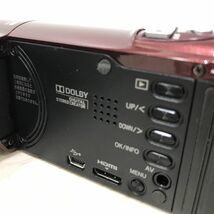 JVCケンウッド　Everio　エブリオ　GZ-E5-R　 ビデオカメラ[C1310]_画像4