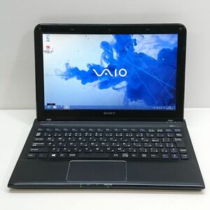 ジャンク SONY 11.6インチ VAIO Eシリーズ SVE11129CJB Win8/AMD Dual-Core E2-1800 [M7778]