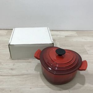 LE CREUSET ル・クルーゼ ココット・ダムール ループ チェリーレッド 2.0L 20㎝　[C1546]