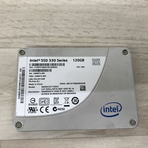 送料185円 SSD INTEL SSDSC2CT120A3 120GB[C1871]