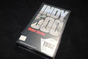 * is 576*VHS[INDY500]* car race /THE 1992 Highlights/RACE TO THE BRICKS/ Indy hole Police /Video Series