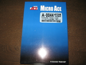 MICROACE 413系100番台電車（473系改造 クハ455-702入り）新北陸色3両セット A0044